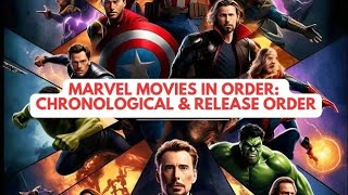 Marvel Movies In Order Chronological amp Release Order  Its Raman [upl. by Aidua]