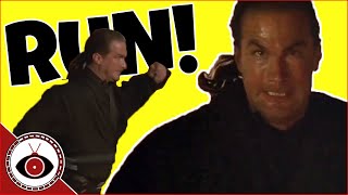 Why Does Steven Seagal Run Like This  Marked For Death 1990 [upl. by Nylloc801]