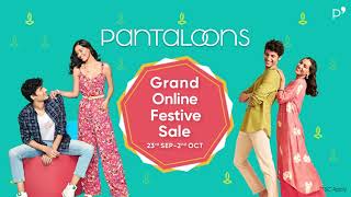 Pantaloons Grand Online Festive Sale [upl. by Ariay]