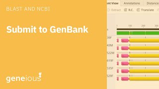 Submitting to GenBank with Geneious Prime [upl. by Assetnoc]