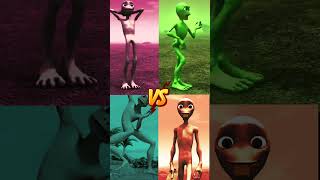 Purple Alien Dance VS Green Alien VS Blue Alien VS Orange Alien 👽 shorts aliendance alien aliens [upl. by Yelram919]