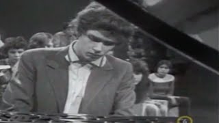 Zoltan Kocsis plays Bach Art of Fugue Contrapunctus 2  video 1973 [upl. by Esenahs]