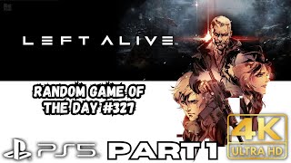 Left Alive  Launch Trailer  PS4 [upl. by Anilahs]