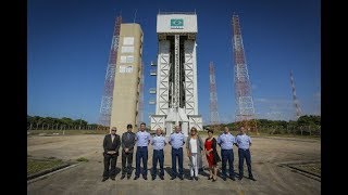 Representante da ONU para assuntos espaciais conhece centro de lançamento da FAB [upl. by Enivid]