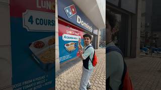 Trying outside food in dominos [upl. by Yelyk482]