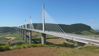 France A75 Viaduc de Millau [upl. by Ellehcir468]