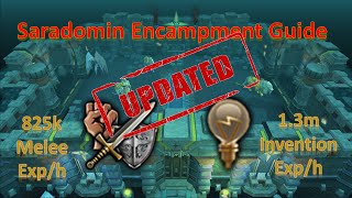 Runescape 3 Saradomin Encampment Guide  Fast Invention EXP  Profit [upl. by Chelsy679]