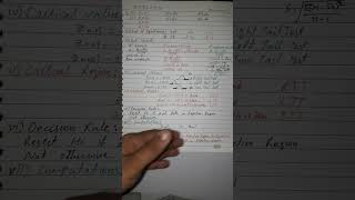 General Procedure easy  Hypothesis Testing  TStatistics [upl. by Gitlow]