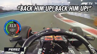 Perez being the best F1 teammate in Abu Dhabi [upl. by Schuyler313]