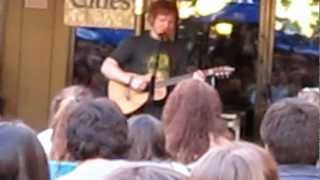 Ed Sheeran  Lego House  Live At Maynards 61412 [upl. by Lletniuq]