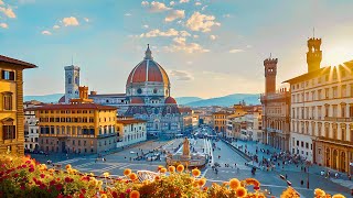 FLORENCE ITALY  THE MOST BEAUTIFUL CITY IN ITALY  THE MOST BEAUTIFUL PLACES IN THE WORLD 4K HDR [upl. by Sparkie]