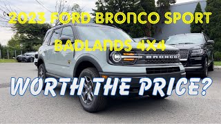 2023 Ford Bronco Sport Badlands [upl. by Dammahom845]