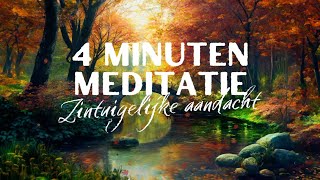 Zintuigelijke aandacht  Mindfulness meditatie oefening [upl. by Ettenajna]