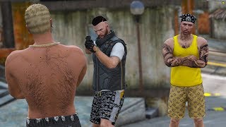 GTA V  VIDA DO CRIME  INVADIMOS A FAVELA DO BARBA NEGRA AGORA SIM O BONDE ESTÃ PESADO  EP32 [upl. by Dar]