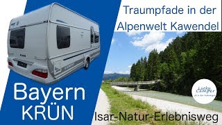 Isar Natur Erlebnisweg  Wanderung  Traumpfade in der Alpenwelt Karwendel  Lucky Camper [upl. by Ashraf]