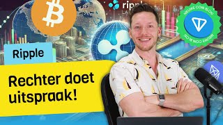 BREAKING Uitspraak SEC vs Ripple koers PROFITEERT  Crypto nieuws vandaag  1162 [upl. by Mena]