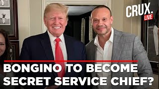 Trump Latest News Live  Trump News Live  Trump To Tap Dan Bongino As Secret Service Head  USA [upl. by Annad]