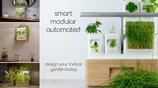 A Kickstarter Project We Love Totam Planter  Modular  Automated  SelfWatering [upl. by Ahkos494]