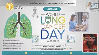 August Lung Cancer Awareness Month [upl. by Artinad80]