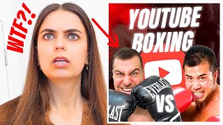 Im in a YOUTUBE BOXING MATCH PRANK on WIFE SHE FREAKED OUT [upl. by Htenay]