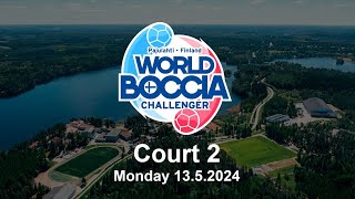 World Boccia Challenger 2024  Court 2  Day 3 Monday 135  Pajulahti Finland [upl. by Berghoff]