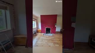 Pellet stove installation irishhome irishinteriors homedecor homerenovation [upl. by Archer]