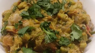 Asparagus curry recipe in tamil Asparagus curry Indian styleAsparagus recipeEnglish subtitles [upl. by Hgeilyak]