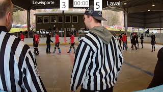 3A Boys Provincial Ball Hockey  Lewisporte vs Laval [upl. by Marleah]