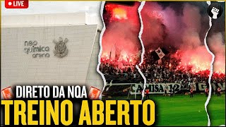 AO VIVO 🔴 TREINO ABERTO DO CORINTHIANS DIRETO DA NEO QUÍMICA ARENA [upl. by Assenov]