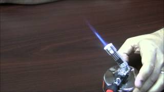 Blazer Gas Burner Table Top Butane Torch Lighter [upl. by Ientirb650]