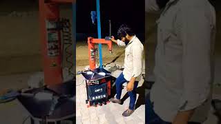 Tyre changer machine installation complete mujaffarnagar up mob 8750656977 [upl. by Annocahs498]