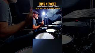 Incredible Band Mashup GUNS N ROSES drumcover milleniummps850 shorts 14 [upl. by Mita]