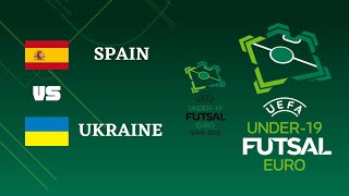 futsal euro u19 2022  spain vs ukraine [upl. by Cally991]