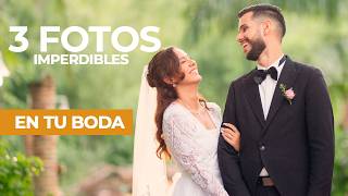 ¡Inolvidable Las 3 Fotos que todo fotógrafo de Bodas debe tomar [upl. by Butler]