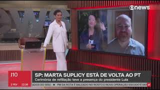 Marta suplicy volta ao PT [upl. by Imaj]