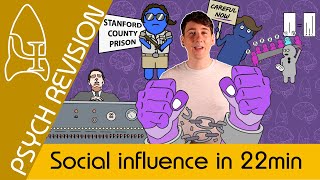 Social influence  AQA Psychology in 22 MINS [upl. by Mead]