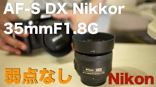 Nikon AFS DX Nikkor 35mmF18G・CCDのコントラストを引き出すにはやはり単焦点・D100の描写がまるで違う！ [upl. by Anerres]