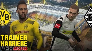 ALTER BIN ICH NOCH BESOFFEN Bundesliga Trainer Karriere  Pro Evolution Soccer 2018 [upl. by Eki]