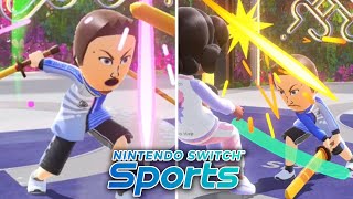 ⚔ FIRST LOOK AT CHAMBARA in Nintendo Switch Sports [upl. by Teddy]