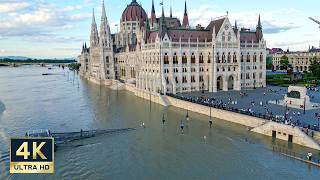 Budapest FLOODS AGAIN for the 3rd Time This Year [upl. by Ellemac381]