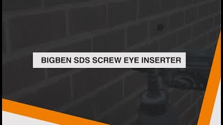 BIGBEN SDS Screw Eye Inserter [upl. by Nile]