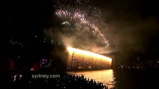 Sydney New Years Eve Fireworks Spectacular [upl. by Aitsirhc707]