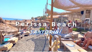 Perissa Beach Santorini [upl. by Hahsi]