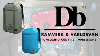 Db Douchebags Ramverk amp Världsvan Scholar  Unboxing and First Impression [upl. by Ahtelrac]