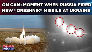 On Cam Exact Moment When Russia Fired Historic Hypersonic Oreshnik Missile At Ukraines Dnipro [upl. by Mamie]