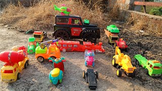 Khilona meking video  Kavyansh khilona wala  toy story  toy train toy helicopter car jcb tractor [upl. by Nalepka635]