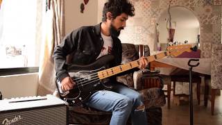 Night Ride  The Growlers Bass cover with Tabs [upl. by Lateh]