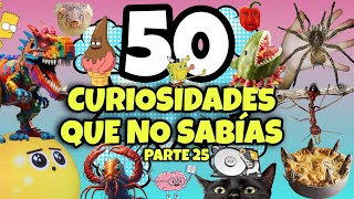 50 COSAS QUE NO SABÍAS HACE 5 MINUTOS 🧠⏰ 25 [upl. by Latrell787]