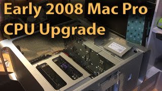 244 Apple Mac Pro Early 2008 Dual Quad Core 28GHz CPU Upgrade to 32 GHz Xeon Processor [upl. by Farrar]