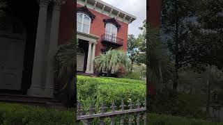 The front of the MercerWilliams House in savannah [upl. by Annim]